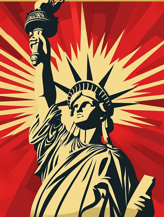 Tableau Décoratif Icône de Liberté