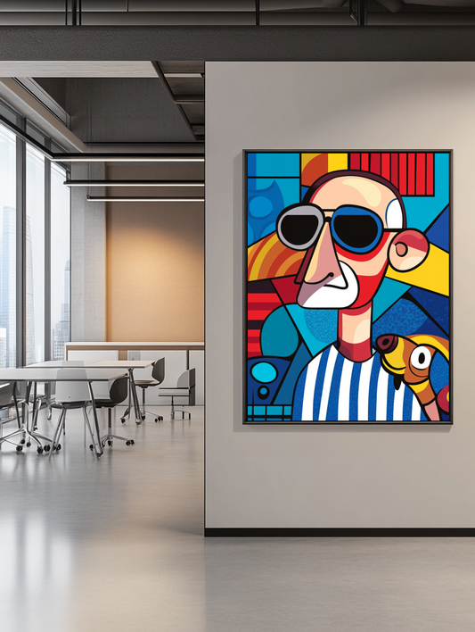 Tableau Décoratif Pop Art Énergique - Artibar Tableaux de décoration Art abstrait 