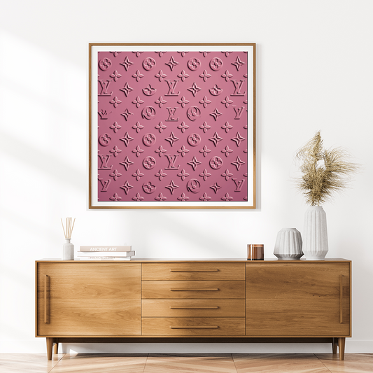 Tableau Décoratif Glam Monogram - Artibar Tableaux de décoration Art abstrait 