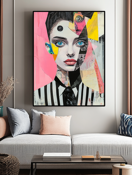 Tableau Décoratif Fusion Abstraite - Artibar Tableaux de décoration Art abstrait 