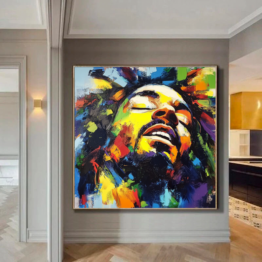 Tableau Décoratif Explosion de Couleurs - Artibar Tableaux de décoration Art abstrait 