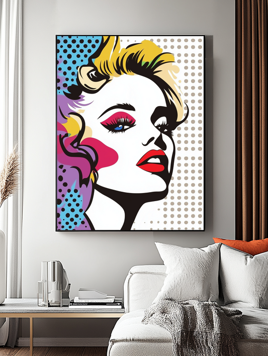 Tableau Décoratif Pop Art Intense - Artibar Tableaux de décoration Art abstrait 