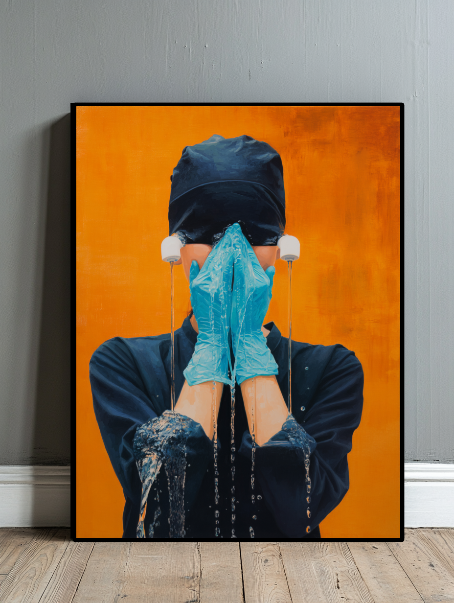 Tableau Décoratif Splash Mental - Artibar Tableaux de décoration Art abstrait 