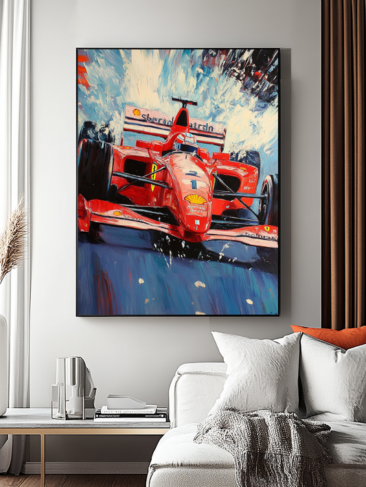 Tableau Décoratif Énergie de la F1 - Artibar Tableaux de décoration Art abstrait 