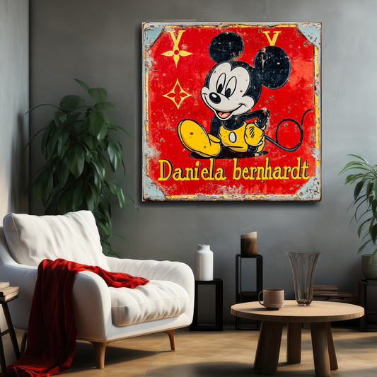 Tableau Décoratif Vintage Pop-Art - Artibar Tableaux de décoration Art abstrait 