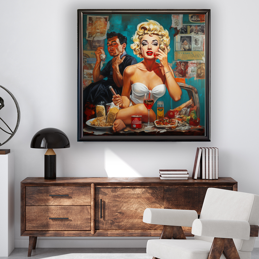 Tableau Décoratif Vintage Pop-Art Chic - Artibar Tableaux de décoration Art abstrait 