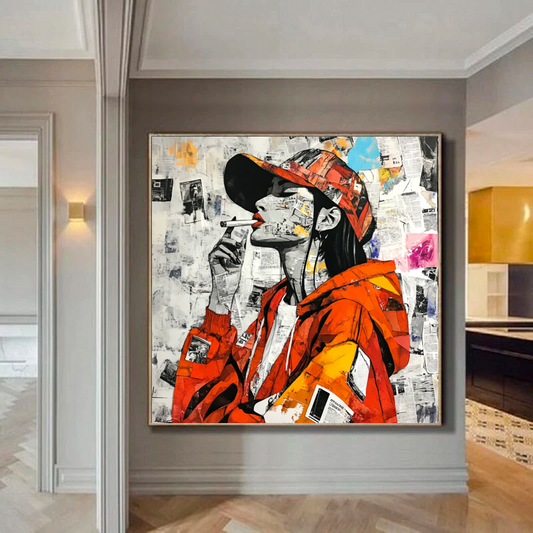 Tableau Décoratif Street Art Intense - Artibar Tableaux de décoration Art abstrait 