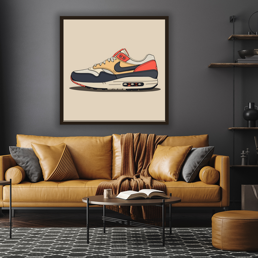 Tableau Décoratif Sneaker Retro Élite - Artibar Tableaux de décoration Art abstrait 