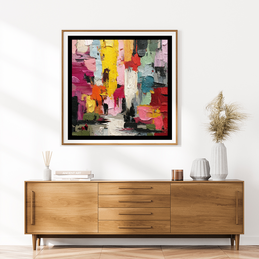Tableau Décoratif Chromatic Pulse - Artibar Tableaux de décoration Art abstrait 