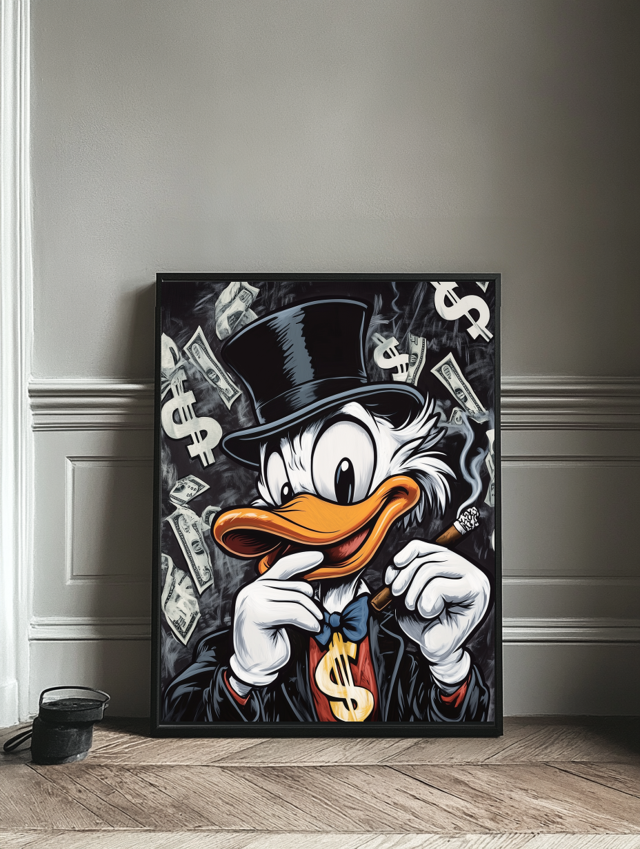 Tableau Décoratif Millionaire Style - Artibar Tableaux de décoration Art abstrait 