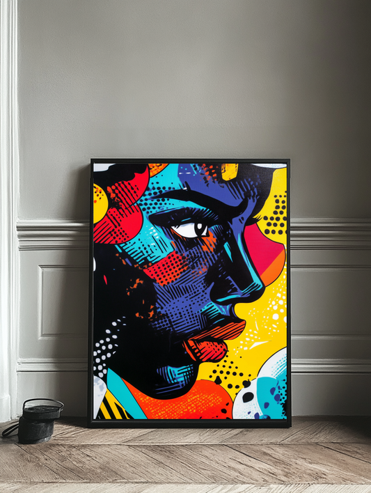 Tableau Décoratif Pop Art Explosif - Artibar Tableaux de décoration Art abstrait 