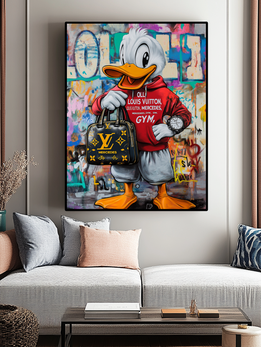 Tableau Décoratif Duck de Luxe - Artibar Tableaux de décoration Art abstrait 