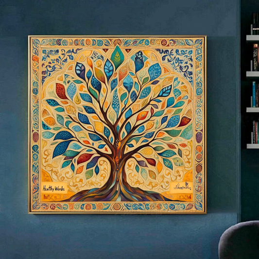 Tableau Décoratif Arbre de Vie Éclatant - Artibar Tableaux de décoration Art abstrait 