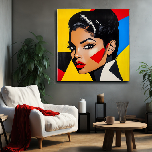 Tableau Décoratif Pop-Art Énergique - Artibar Tableaux de décoration Art abstrait 