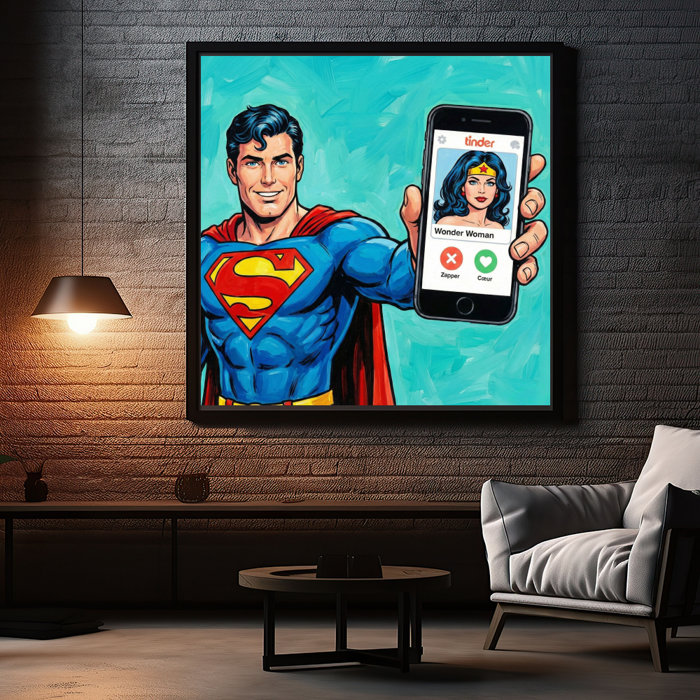 Tableau Décoratif Super Match