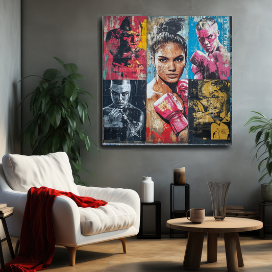Tableau Décoratif Punch Artistique - Artibar Tableaux de décoration Art abstrait 