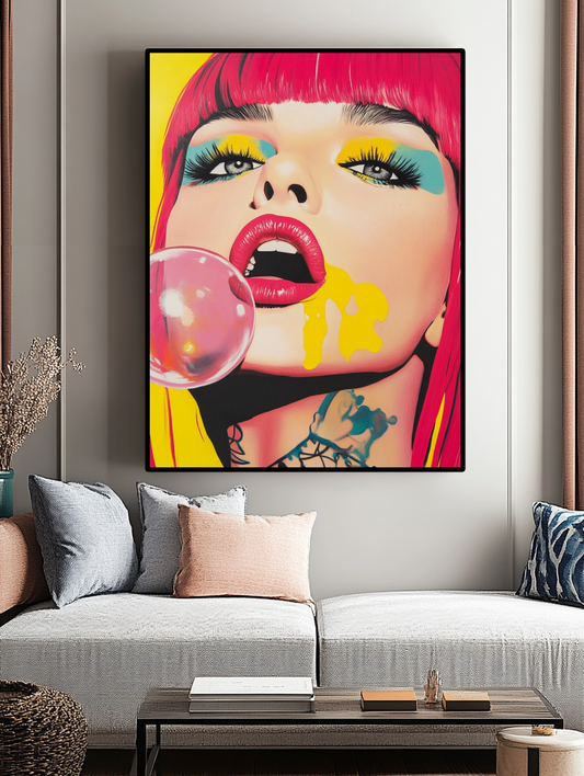 Tableau Décoratif Pop Art Éclatant - Artibar Tableaux de décoration Art abstrait 