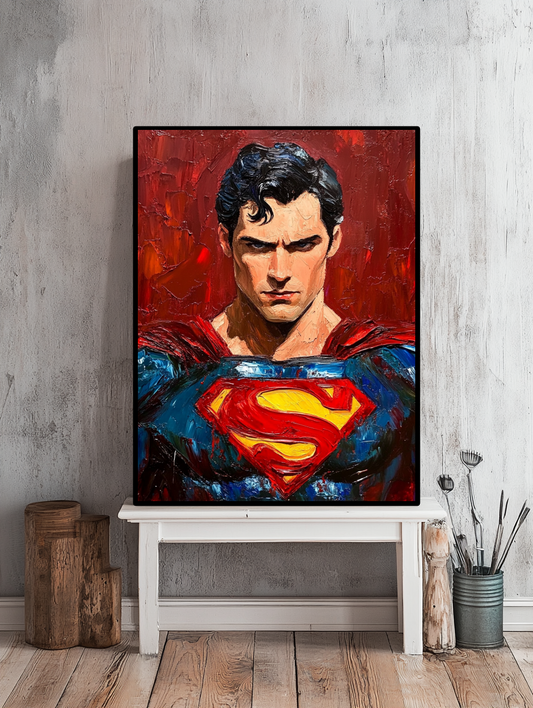 Tableau Décoratif Man of Steel Intemporel - Artibar Tableaux de décoration Art abstrait 