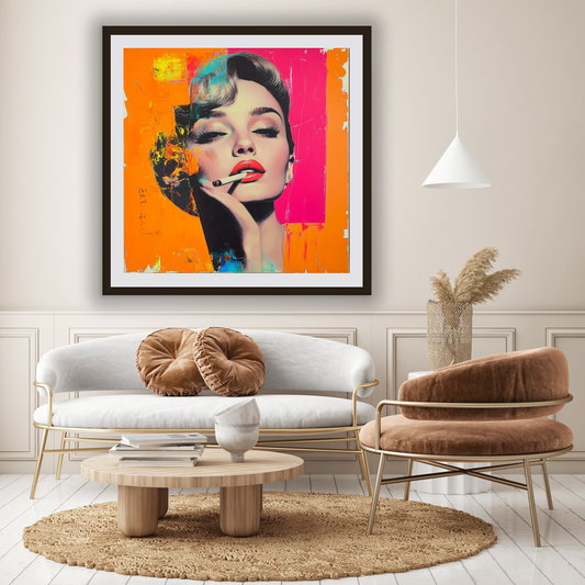 Tableau Décoratif Pop Art Glamour - Artibar Tableaux de décoration Art abstrait 