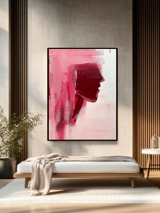 Tableau Décoratif Silhouette Abstraite - Artibar Tableaux de décoration Art abstrait 