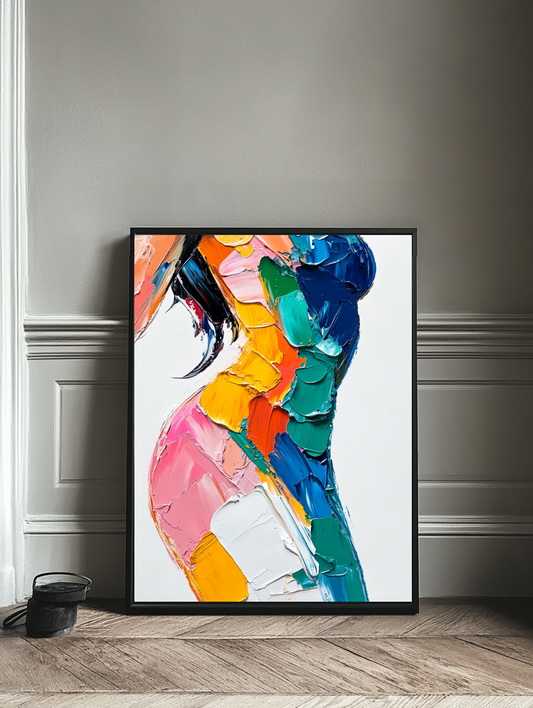 Tableau Décoratif Éclats de Couleurs Abstraites - Artibar Tableaux de décoration Art abstrait 