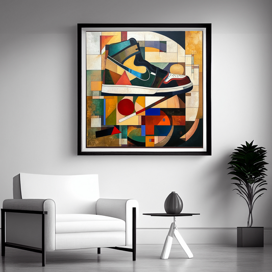 Tableau Décoratif Sneaker Abstrait - Artibar Tableaux de décoration Art abstrait 