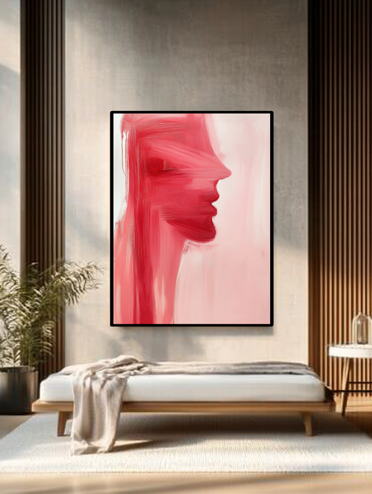 Tableau Décoratif Silhouette Abstraite - Artibar Tableaux de décoration Art abstrait 