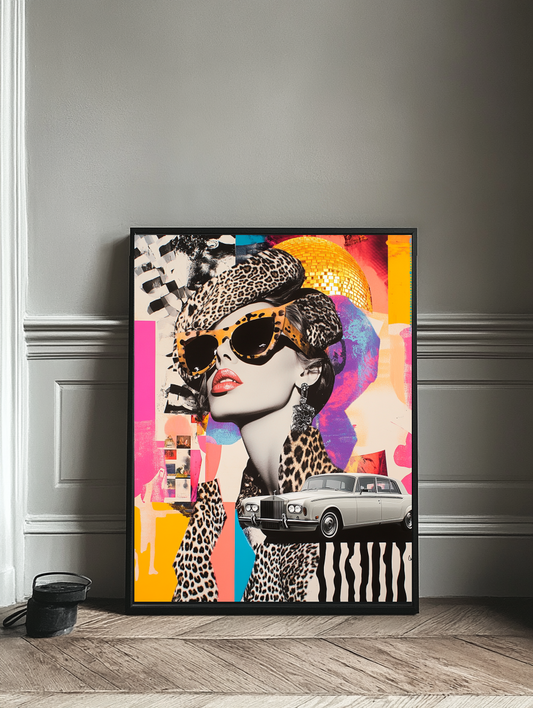 Tableau Décoratif Glamour Urbain - Artibar Tableaux de décoration Art abstrait 