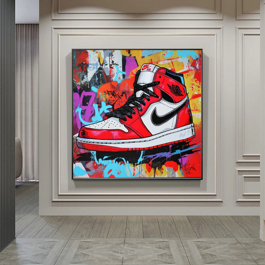 Tableau Décoratif Streetwear Dynamique - Artibar Tableaux de décoration Art abstrait 