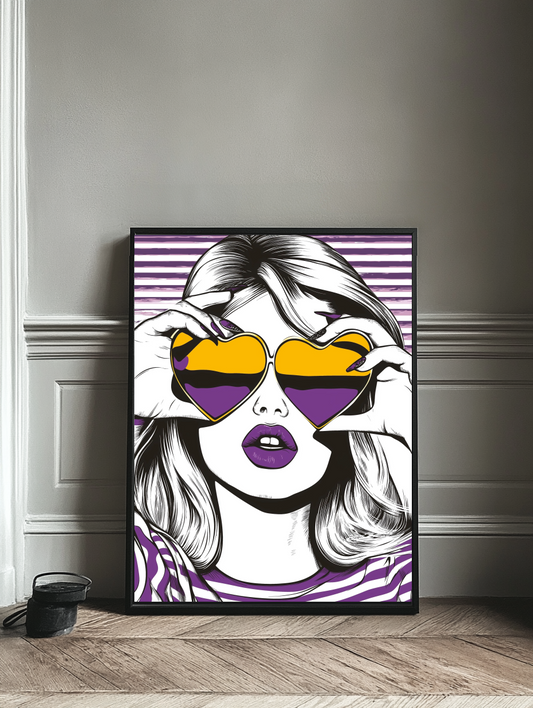 Tableau Décoratif Pop Art Chic - Artibar Tableaux de décoration Art abstrait 