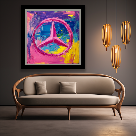 Tableau Décoratif Chromatique Étoilé - Artibar Tableaux de décoration Art abstrait 