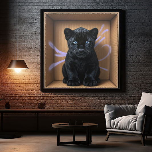 Tableau Décoratif Jungle Urbaine