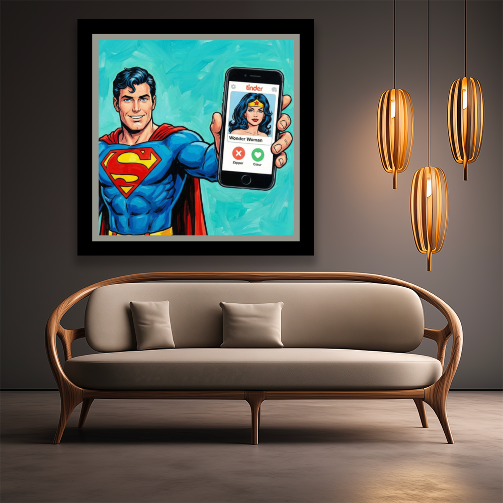 Tableau Décoratif Super Match