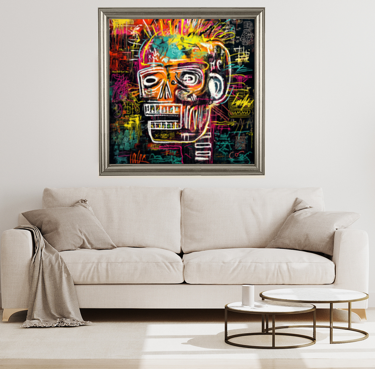 Tableau Décoratif Chaos Chromatique - Artibar Tableaux de décoration Art abstrait 